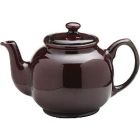 Price & Kensington Rockingham Brown Gloss Teapot - 500ml (2 Cup)