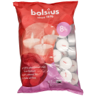 Bolsius White 8 Hours Tea Lights - Bag of 45