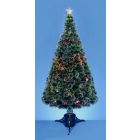 Premier Fibre Optic Tree with Pine Cones & Berries - 80cm