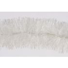 Kaemingk Christmas Tinsel Garland Shiney 6 Ply - White