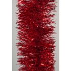 Kaemingk Christmas 6 Ply Tinsel Garland - 100mm Shiny Red