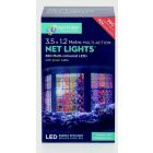 Multi-Action LED Net Lights - 180 LED 1.75 x 1.2m Multi