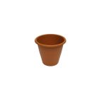 Thumbs Up - Greenfields Round Planter - 16cm Terracotta