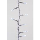 Kaemingk LED Twinkle Compact Lights - 500 Bulb Cool White With White Cable