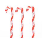 Kaemingk Outdoor LED Acrylic Candy Canes - 60cm Cool White