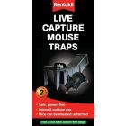 Rentokil - Live Capture Mouse Traps Boxed - Twin Pack