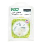 ALM - Greenhouse Sliding Door Wheel Kit - 22mm