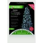 Premier Multi Action Treebrights With Timer 1500 LED White/Green