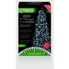 Premier Multi Action Treebrights With Timer - 1000 LED - White/Green