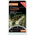 Multi-Action Clusters With Timer Warm White - 2000 LED