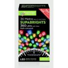 Premier Multi Action Supabrights With Timer 360 LED Multi/Green