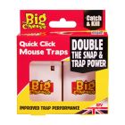 The Big Cheese - Quick Click Mouse Traps - 2 Pack