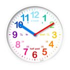 Acctim Wickford Kids Time Teach Clock 20cm - White