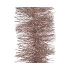 Deco Shiny 6 Ply Tinsel Garland - 270cm Blush Pink