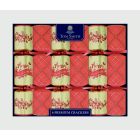 Tom Smith Christmas Crackers 6 x 14" - Red And Gold