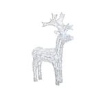 Lumineo Christmas LED Acrylic Reindeer - 60cm Cool White