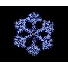 Premier Silver Starburst Snowflake - 1.2m - 960 LED