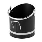 Hearth & Home - Metal Coal Hod With Chrome Handles