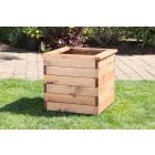 Charles Taylor - Large Wooden Planter - W47 x D47 x H38cm