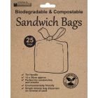 Planit Eco Friendly Sandwich Bags - Pack of 25