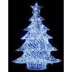 Premier 1m Acrylic Christmas Tree 120 White LEDs