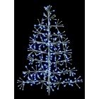 Premier Silver Tree Starburst With White LEDs - 90cm