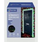 Premier Christmas 5.5m Garland Door Light 800 Multi Coloured LEDs