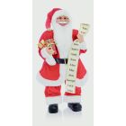 Premier Standing Santa With Glasses Christmas Decoration - 60cm Red