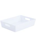 Whatmore Rectangular Studio Box - 26 x 35 x 8cm - Ice White