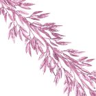 Davies Products Christmas Leaves Garland 6ft - Blush