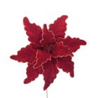 Davies Products Super Luxe Poinsettia Stem Christmas - 50cm