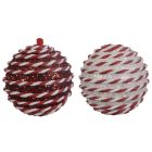 Kaemingk Christmas Foam Bauble With Hanger 8cm