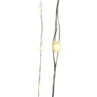 Kaemingk Micro LED Budget String Lights - Warm White/Silver Cable