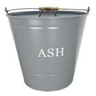 Manor - Ash Bucket With Lid - Grey