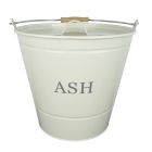 Manor - Ash Bucket With Lid - Cream