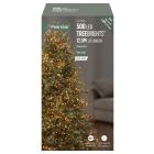 Premier 500 Multi Action LED Treebrights With Timer - Vintage Gold - Green Cable