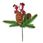 Premier PE Pick Christmas Decoration - Red Berry