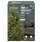 Premier 3000 LED Multi Action Treebrights With Timer - Warm White