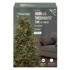 Premier 3000 LED Multi Action Treebrights With Timer - Multi Coloured