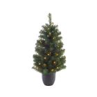 Kaemingk Imperial Prelit Christmas Tree - 90cm