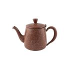 Café Ole Premium Teaware Tea Pot - 48oz - Red Granite