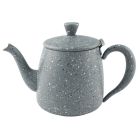 Café Ole Premium Teaware Tea Pot - 48oz - Grey Granite