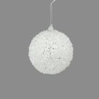 Davies Products Super Frost Christmas Tree Bauble - 8cm