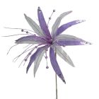 Davies Products Super Flower Pick Christmas Decoration - Lilac