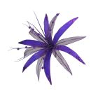 Davies Products Clip-On Super Flower Christmas Decoration - Purple