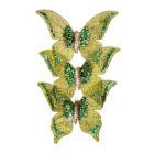 Premier 3 Piece Butterfly Christmas Clip 14.5cm Olive Green