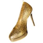 Premier Gold Glitter High Heel Shoe 11.5cm