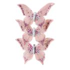 Premier 3 Piece Butterfly Christmas Clip 14.5cm Burgundy