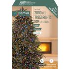 Premier Multi Action Treebrights With Timer 2000 LED Rainbow /Green