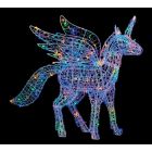 Premier Christmas 200 LED Soft Acrylic Pegasus - Multi 1m